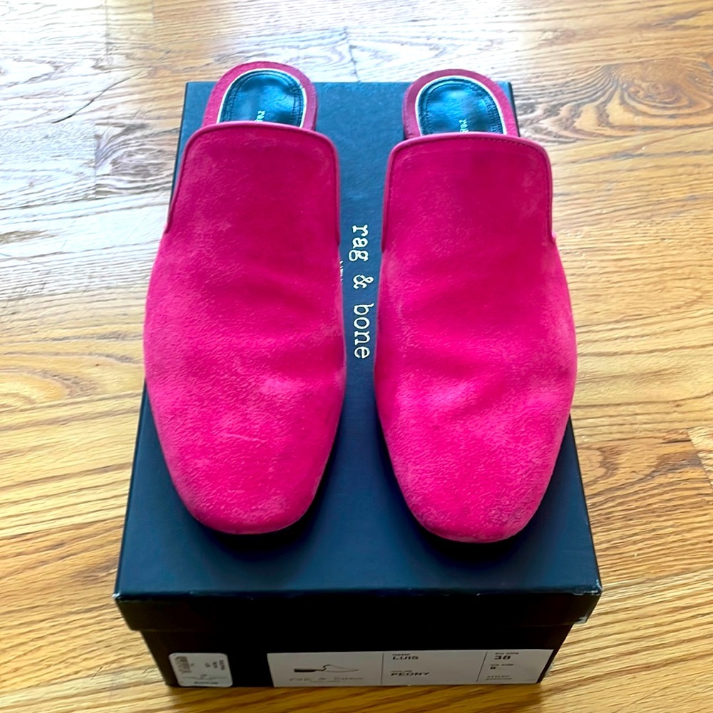 Rag & Bone Pink Loafers